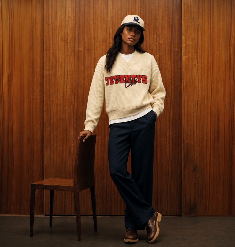 Divine Nine Heritage Knit Sweater Model